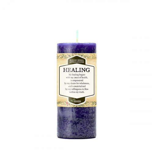 Blessed Herbal Candles Affirmations