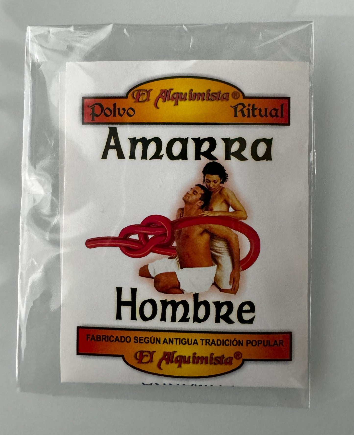 Polvo Ritual Amarra Hombre / Spiritual Powder For Spells Tie Up The Man