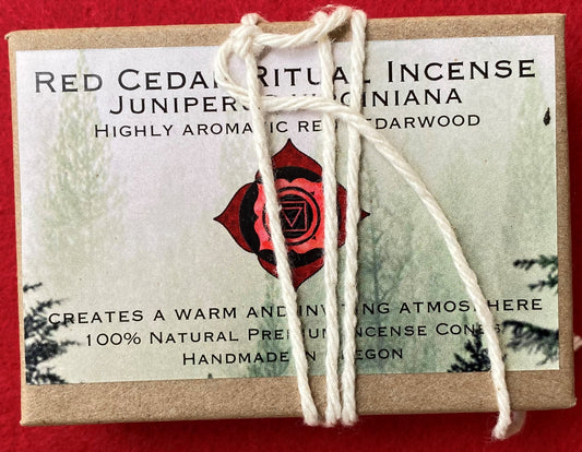 Red Cedar Cone Ritual Incense