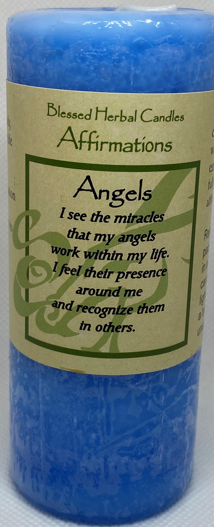 Blessed Herbal Candles Affirmations