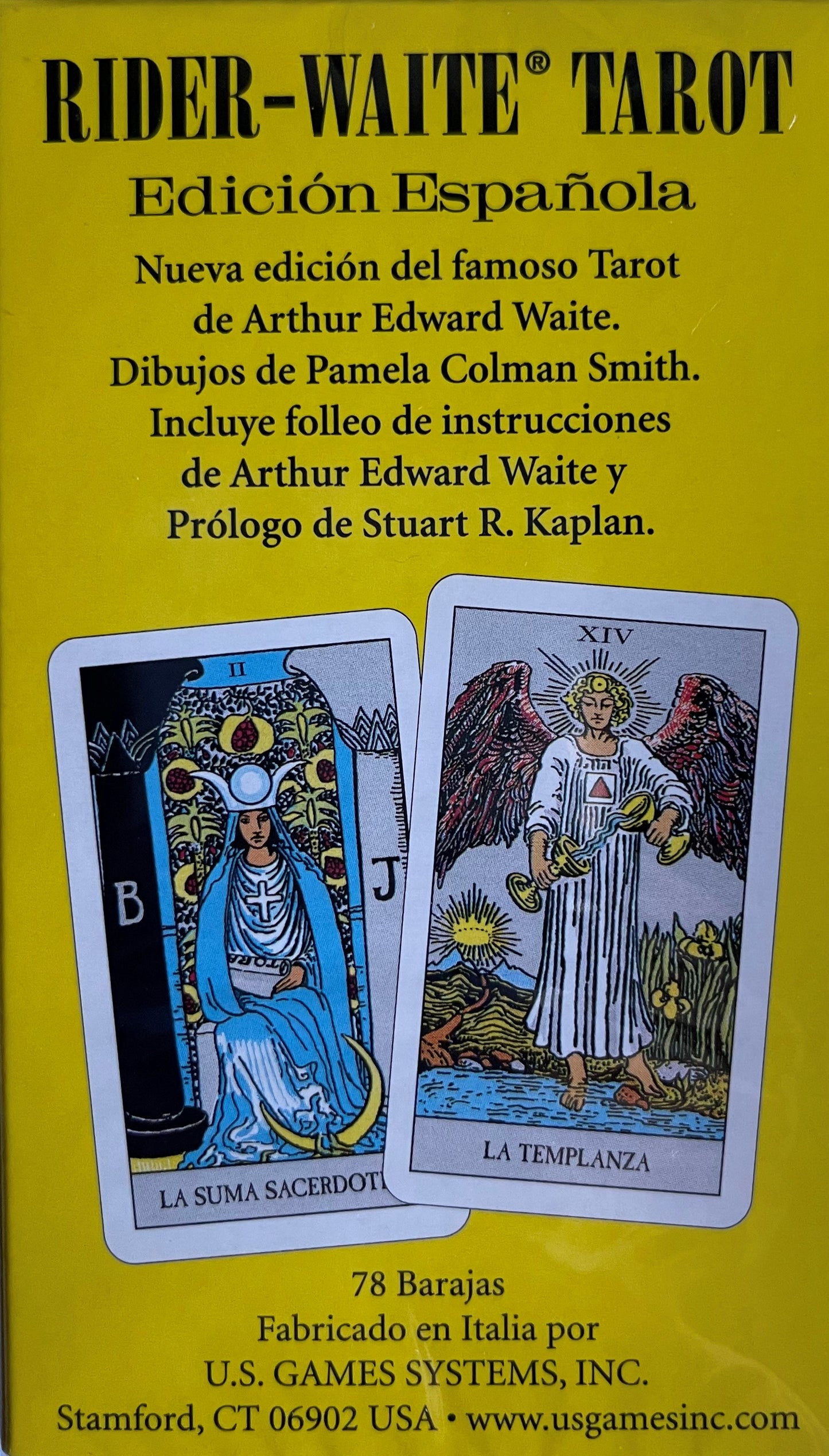 Rider Waite Tarot Deck Edicion Española