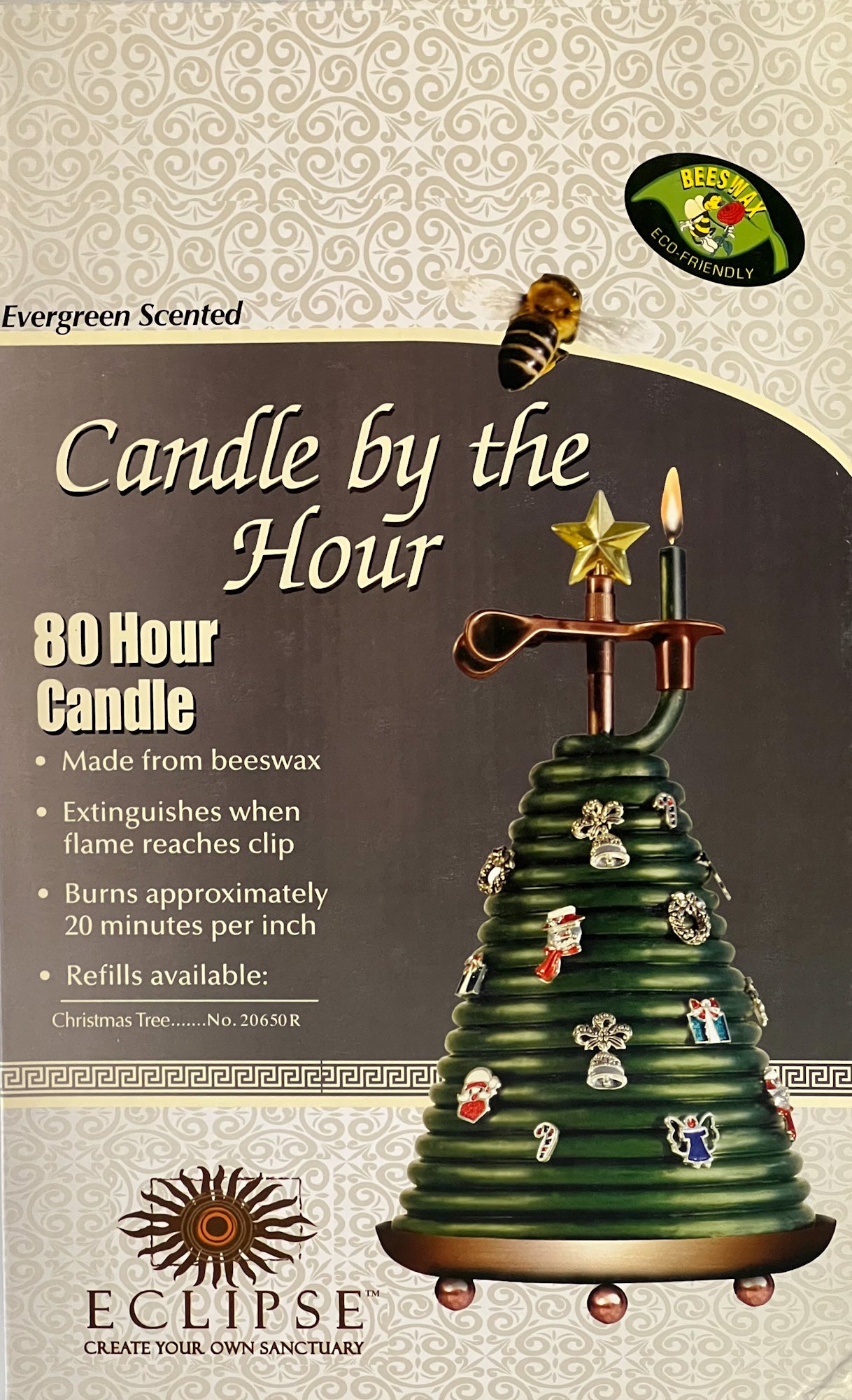 80 Hour Christmas Tree Candle