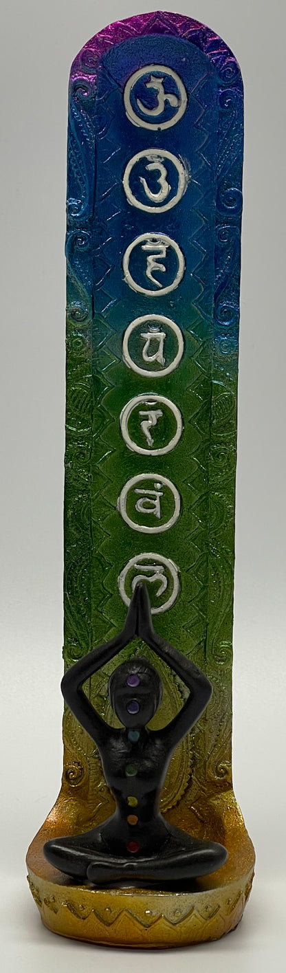 7 Chakra Colored Incense Burner