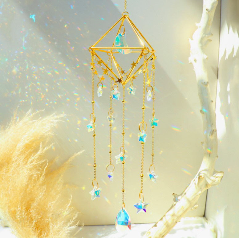 Chandelier Crystal Prism Suncatcher Decor