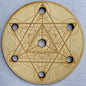 Merkaba Metatron's Cube Sphere Holder Crystal Grid