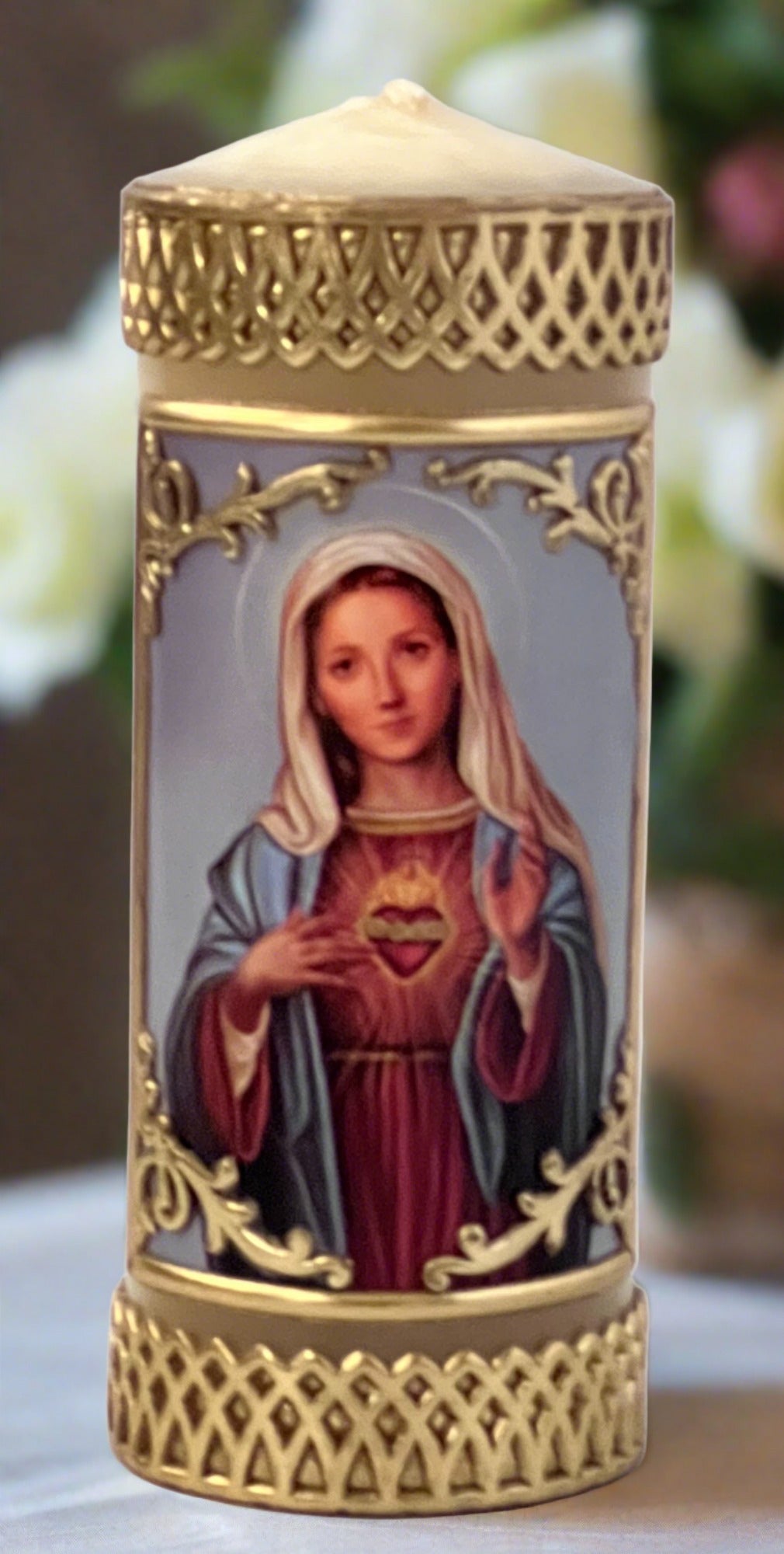 Immaculate Heart Candle