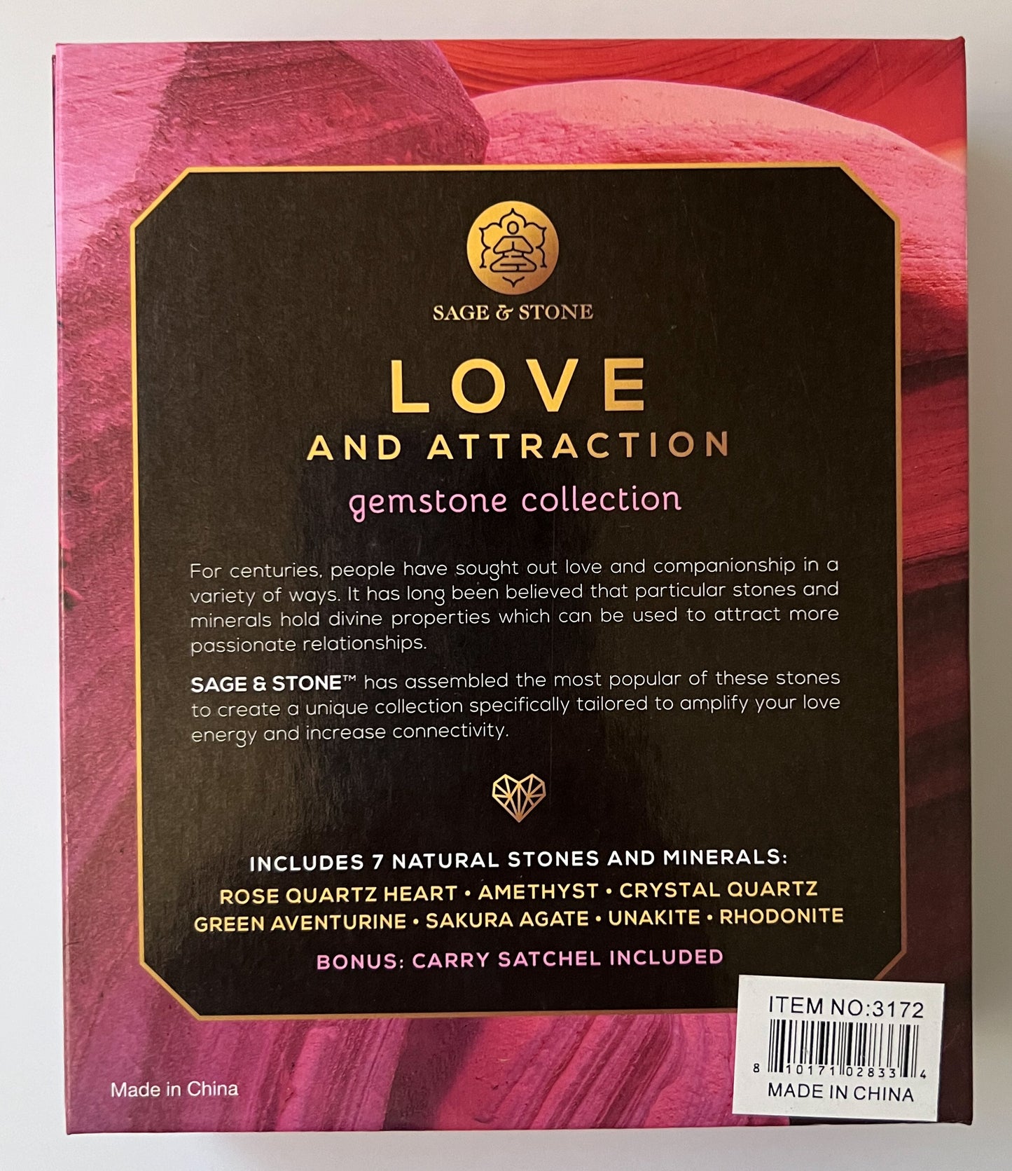 Gemstone Set: Love & Attraction Collection