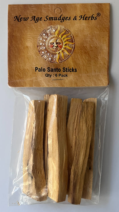 Palo Santo Wood (6 Sticks)