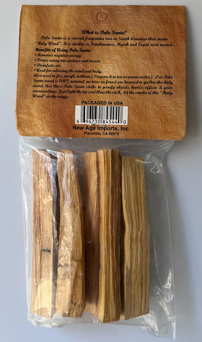 Palo Santo Wood (6 Sticks)