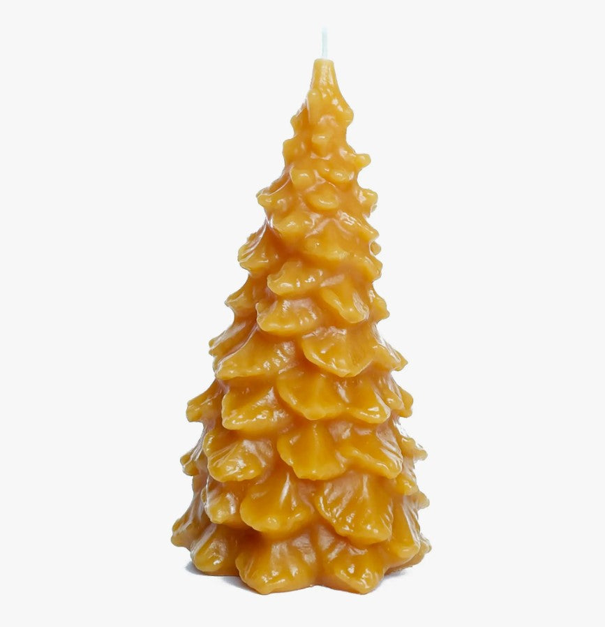 Christmas Tree Beeswax Candles