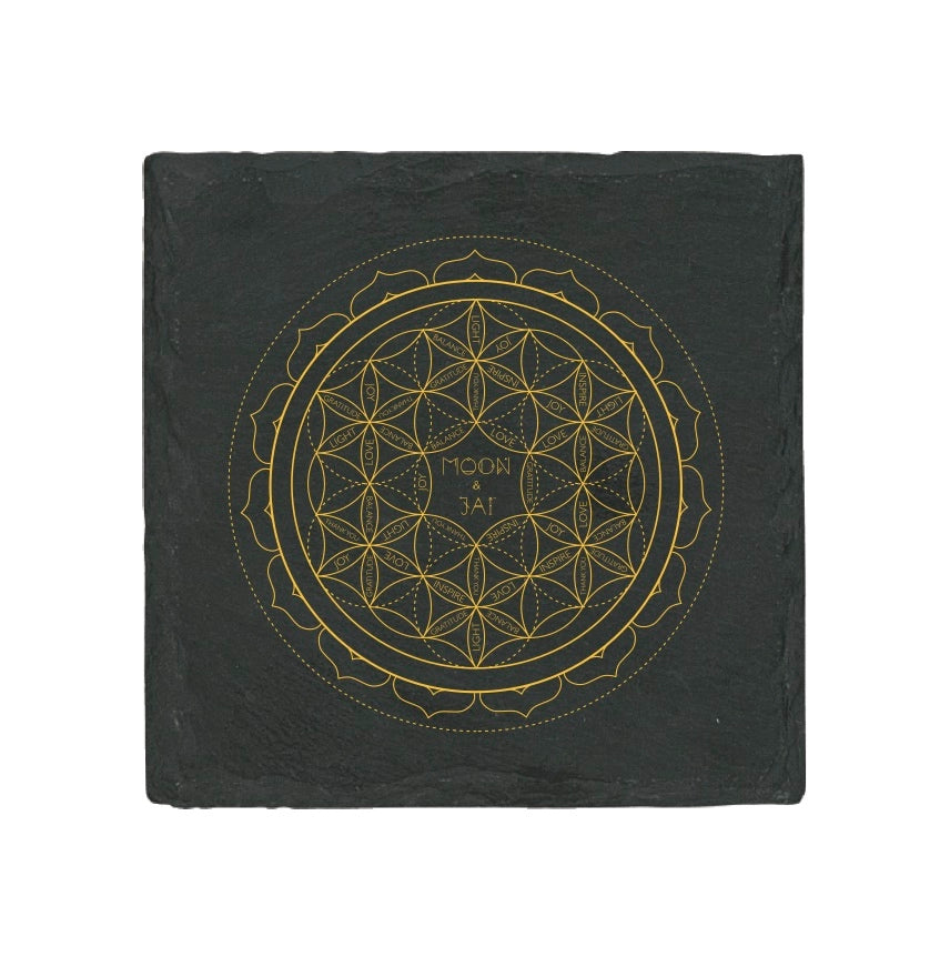 Coaster Sacred Geometry Flower of Life