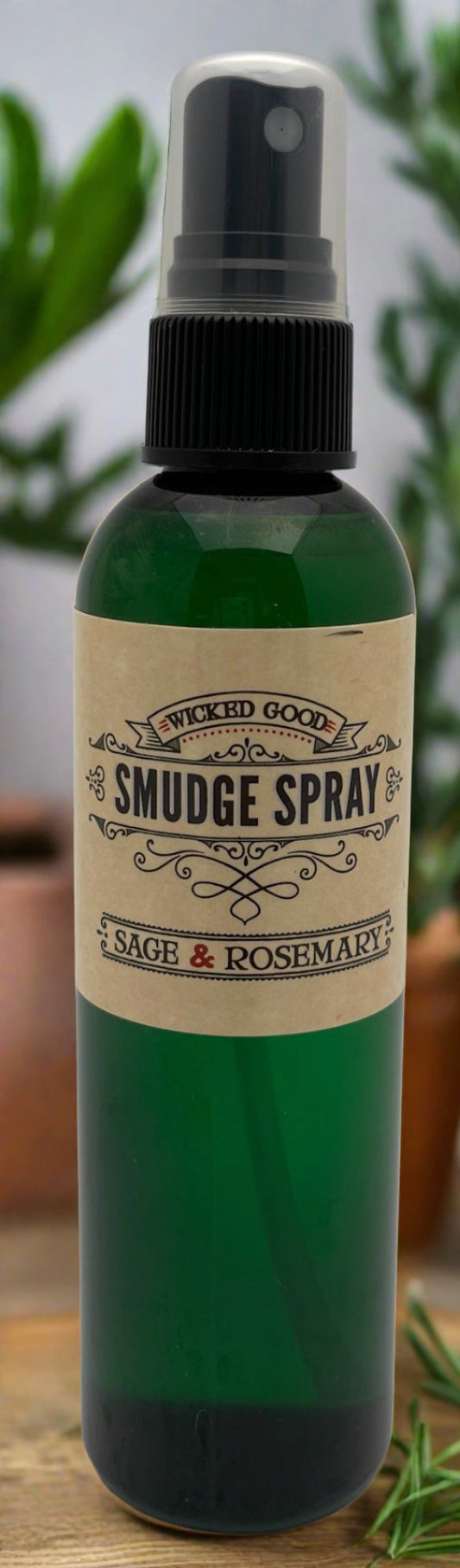 Wicked Good Smudge Spray: Sage Rosemary Spray