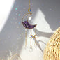 Moon Suncatcher Crystal Prism Decor