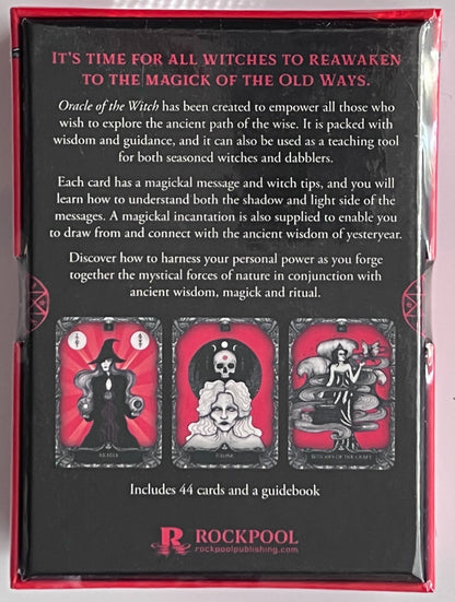 Oracle of the Witch: (44 Full-Color Cards and 144-Page Book)